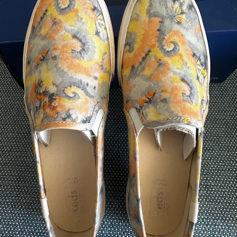 Keds Multicolor Canvas Slip-On Sneakers